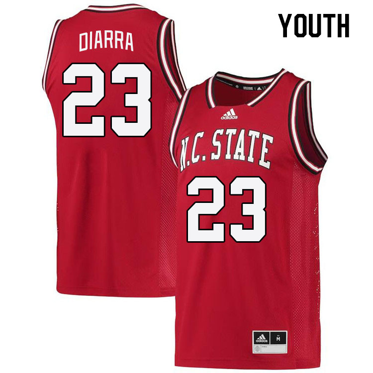 Youth #23 Mohamed Diarra NC State Wolfpack College Basketball Jerseys Stitched Sale-Retro - Click Image to Close